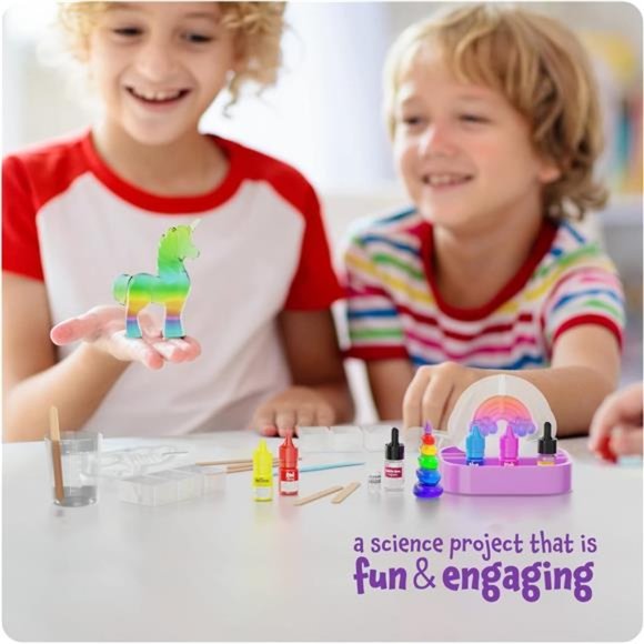 Unicorn Soap Making Kit - Girls Crafts DIY Project Age 6+ Year Old Kids Girl - Picture 4 of 7